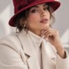 cappello colette rosso